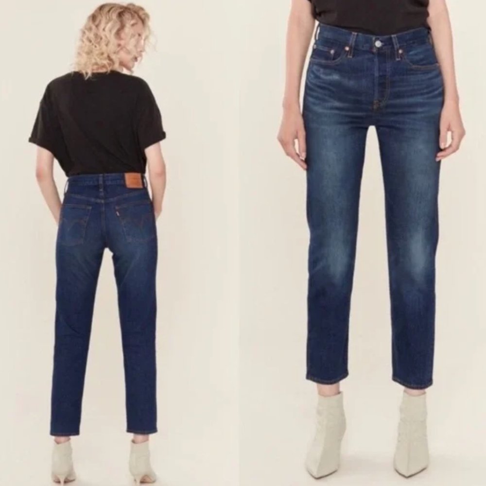 Levi's Premium Wedgie 31x28 Button Fly Jeans